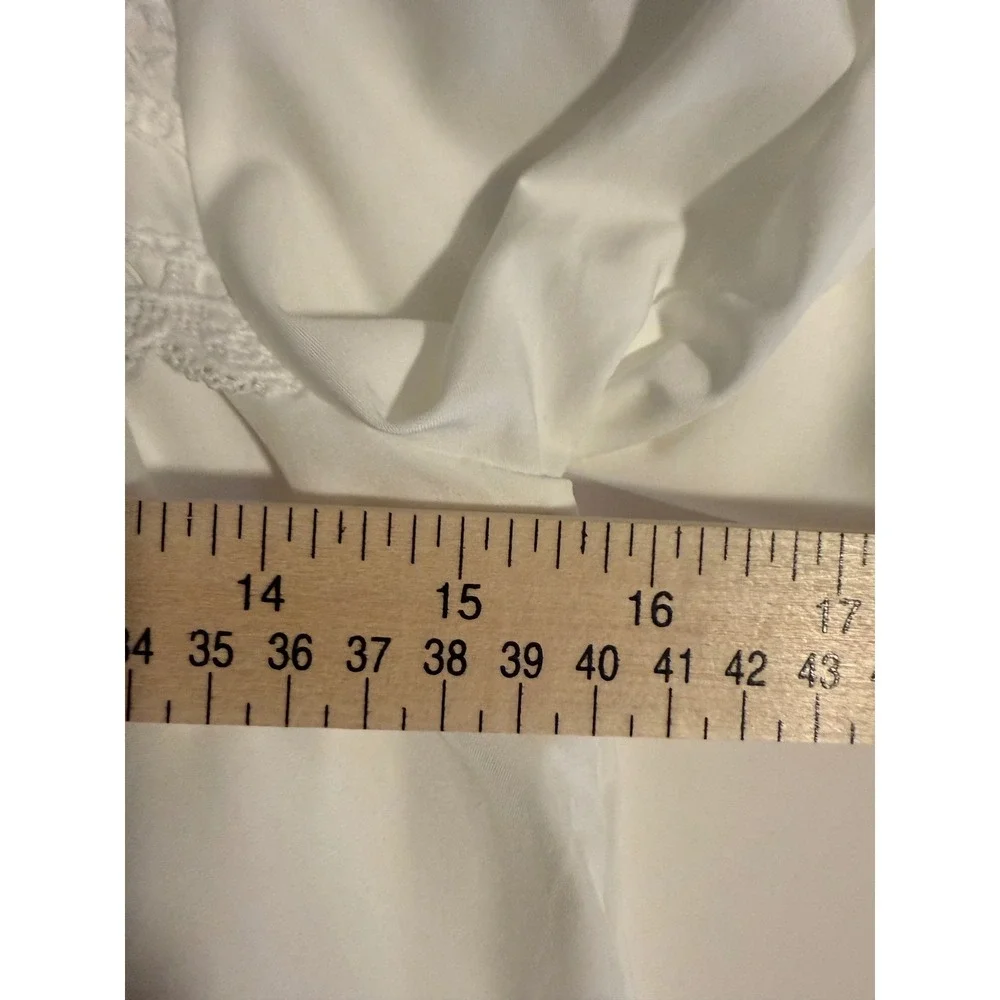 NWT Girls 8-9Y White Lace Tiered Dress First Communion Flower‎ Girl Cottagcore
